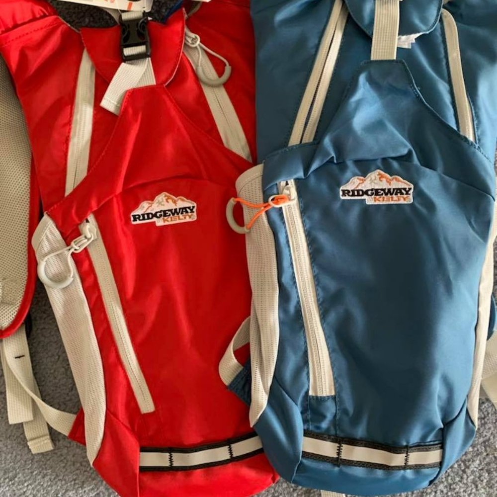 Blue Hydration Backpacks